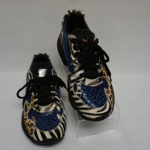 Adidas Falcon Out Loud Collection Animal Print Women's Size 8